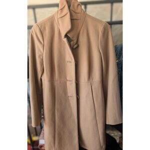 J.Crew Wool Blend "Lady Coat" Camel color Size 0